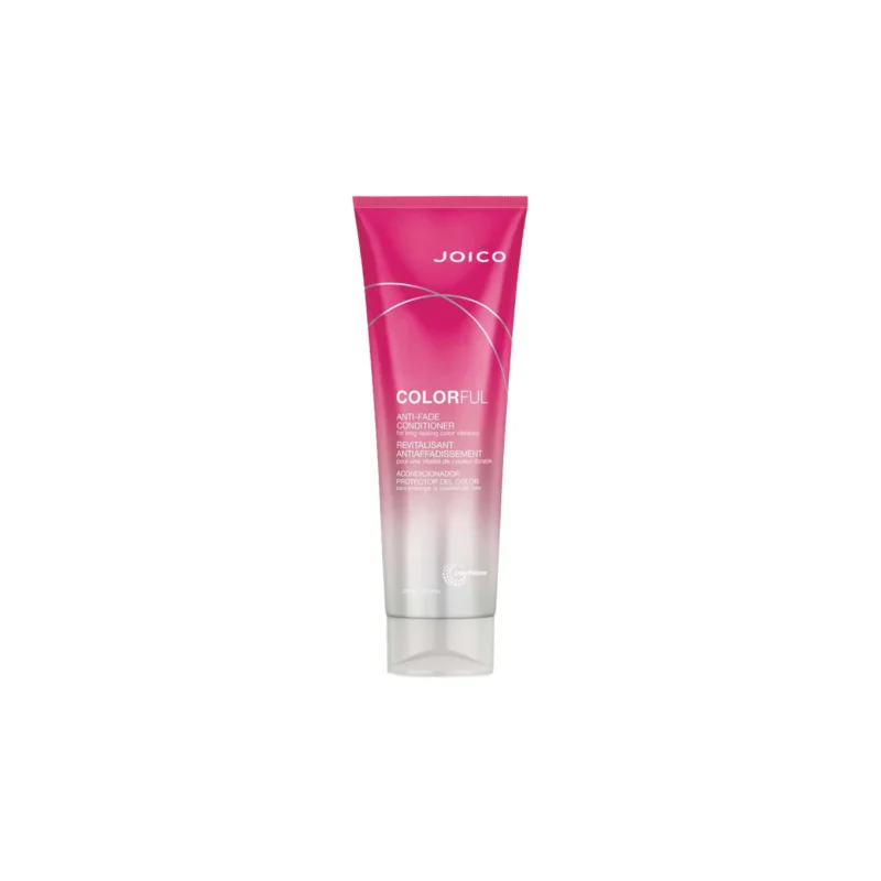 Keep your hair colour vibrant and fresh with the Joico Colorful Anti-Fade Conditioner.