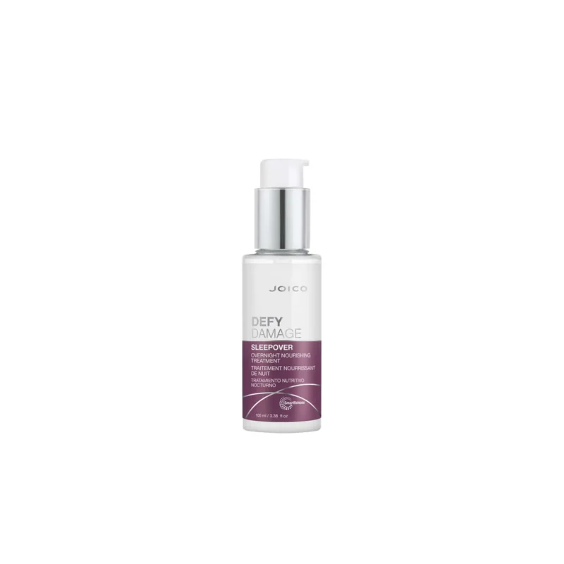 Wake up to healthier, stronger hair with Joico Defy Damage Sleepover Overnight Treatment.